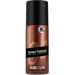 bruno banani Magnetic Man Deo-Bodyspray, Körperspray mit fesselnd-holziger Ambernote, 24h Halt, 150ml