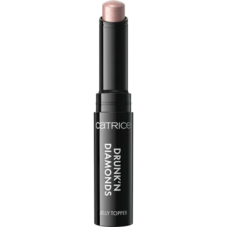 Catrice Drunk'n Diamonds Jelly Topper Lidschatten-Creme im Stift, Farbton 020 Blossom Lights, 2.5 g, mit Glitzereffekt und langanhaltender holografischer Farbkraft – Bild 1