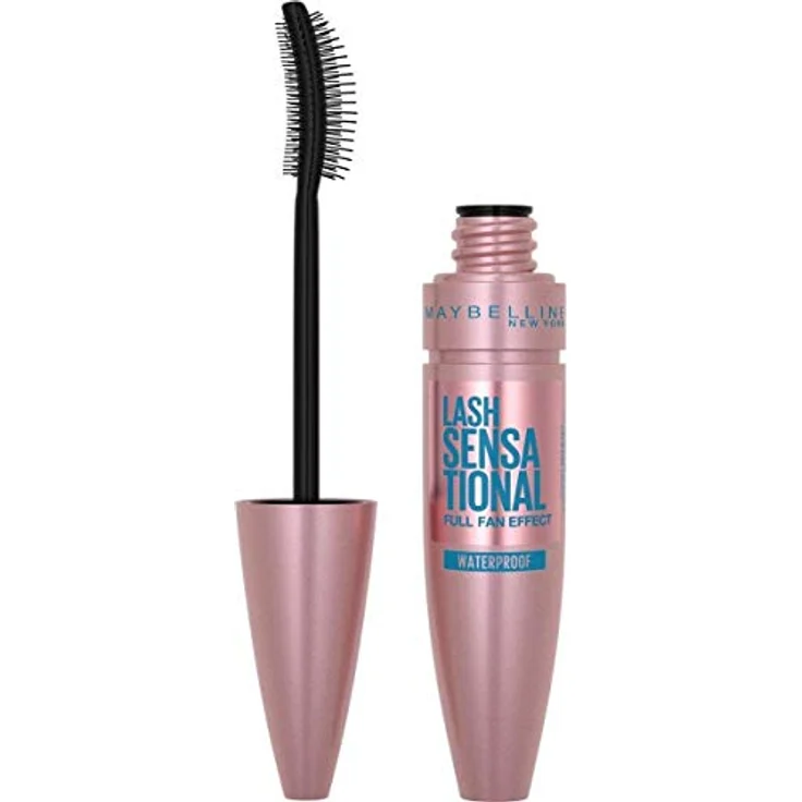 Maybelline Lash Sensational Wimperntusche Waterproof Black 9,4 ml – Bild 2