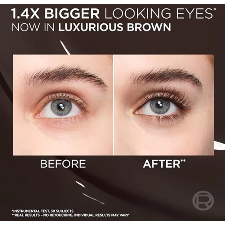 L’Oréal Paris Panorama Chromatics Volumen-Mascara, Farbton Brown, 10.5 ml – für dichte, verlängerte Wimpern ohne Verkleben – Bild 5