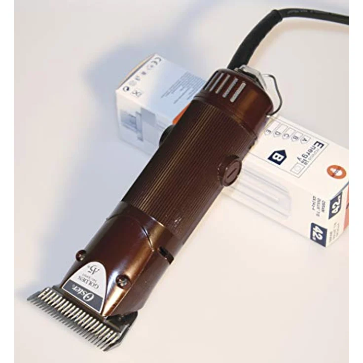Oster Schermaschine Golden A5 2speed, Kräftige Schurmaschine für Hunde, schwarz/bordeaux – Bild 3