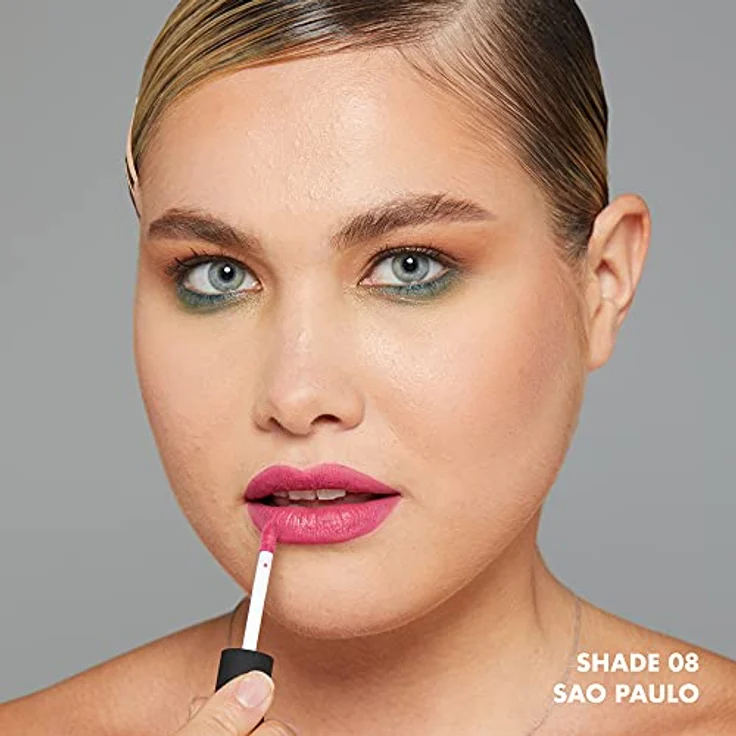 NYX Professional Makeup Wedding Soft Matte Lip Cream, feuchtigkeitsspendender Lippenstift mit langanhaltendem Matt-Finish, 8 ml, Farbton 08 – Bild 5