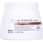 Inebrya Ice Cream Keratin Restructuring Mask. Umstrukturierende Haarmaske, 500 ml