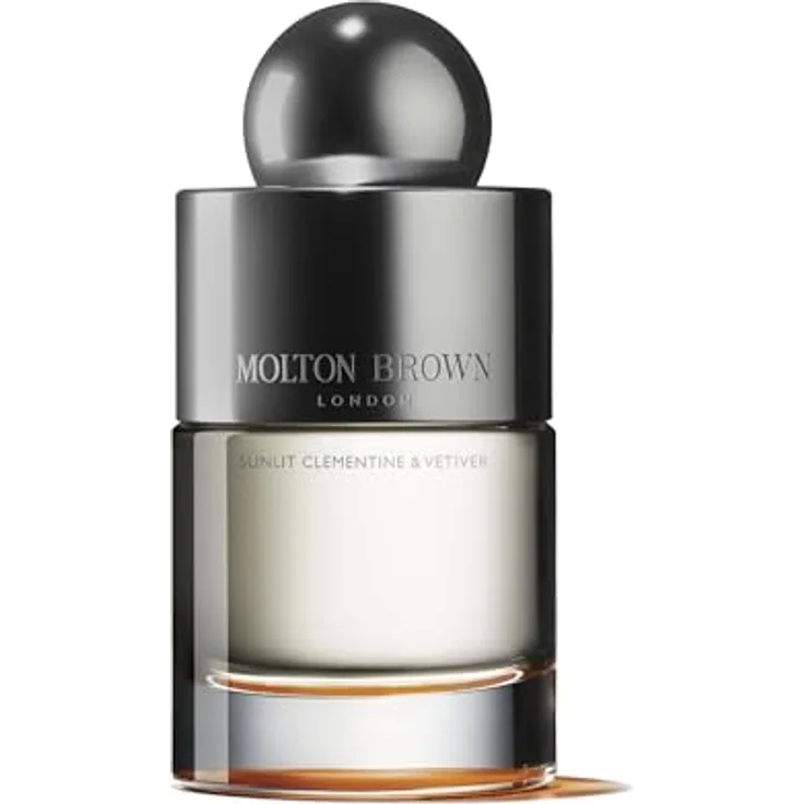 Molton Brown Sunlit Clementine und Vetiver Eau de Toilette 100 ml- Belebende Zitrusnoten mit nachhaltig gewonnenem Vetiver aus Madagaskar