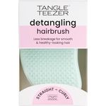 Tangle Teezer The Original Flache Bürste für glattes und lockiges Haar Ice Blue 1 St. - Ergonomischer Griff, schonendes Entwirren, verhindert Haarbruch