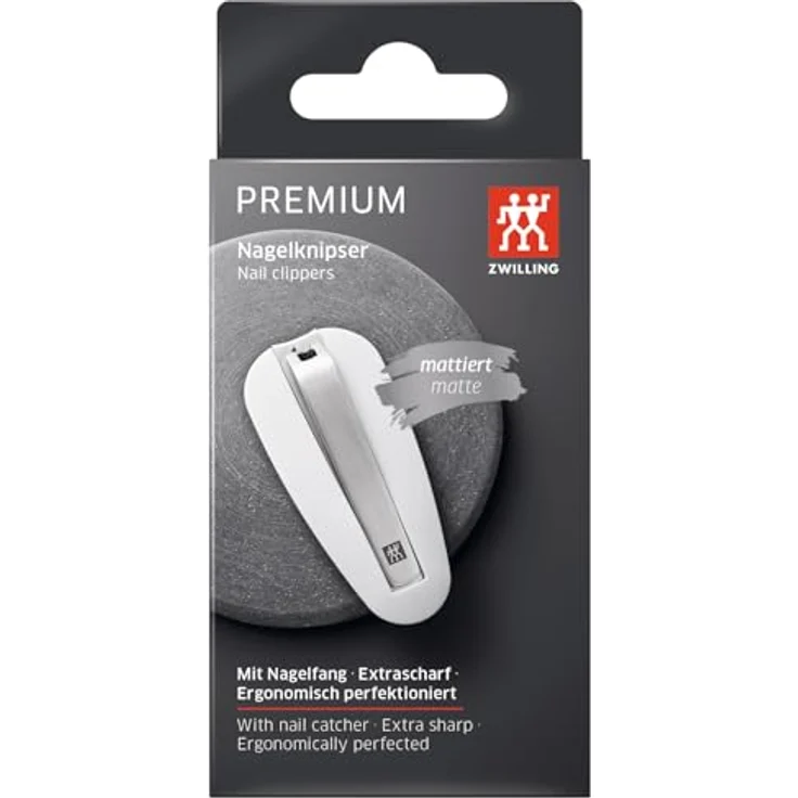 Zwilling Fußnagelknipser Zwilling, mit Nagelfang, aus rostfreiem Edelstahl – Bild 6