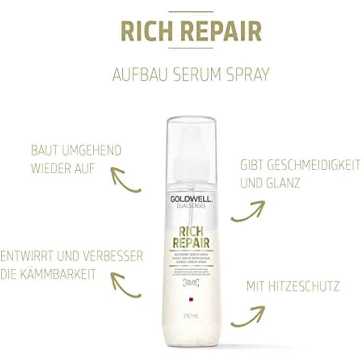 Goldwell Dualsenses Rich Repair Aufbau Serum Spray 150 ml – Bild 2
