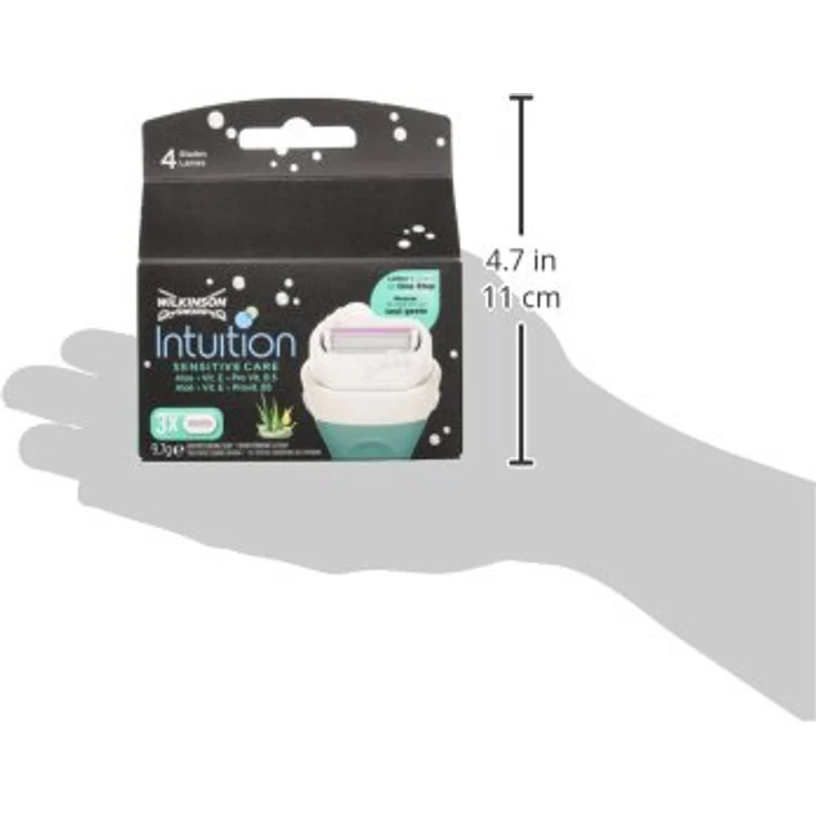 Wilkinson Sword Intuition Sensitive Care Rasierklingen für Damen Rasierer Rasierklingen 3 Stück – Bild 13