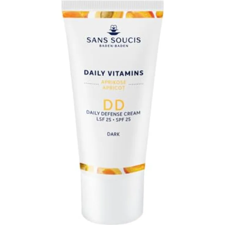 SANS SOUCIS BADEN-BADEN Daily Vitamins Aprikose DD Cream dark 30 ml - Feuchtigkeitsspendende Gesichtscreme für optimierten Hautton