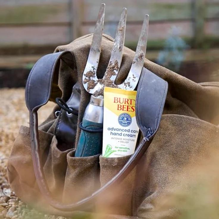 Burt's Bees Advanced Care Hand Cream, Handcreme mit Aloe Vera und Sheabutter für empfindliche Haut, 71 g, duftfrei – Bild 3