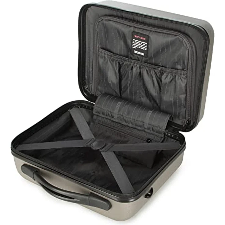 WITTCHEN Kosmetikkoffer Reisekoffer aus ABS Champagner 56-3A-654-86 – Bild 4