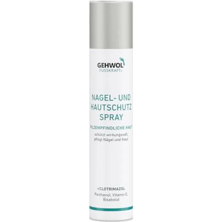 GEHWOL FUSSKRAFT Nagel- und Hautschutzspray, pflegende Formel zur Regeneration von Haut und Nägeln, 100 ml