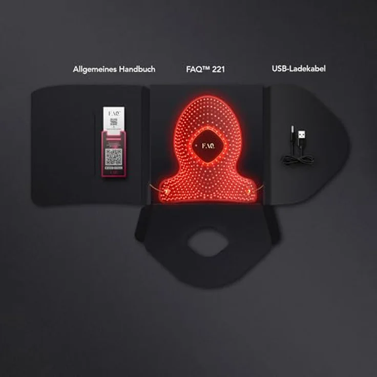 FOREO FAQ™ 221 LED-Maske für Hände gegen Hautalterung, USB-aufladbar, verbessert Hautbeschaffenheit, stärkt Hautbarriere – Bild 8