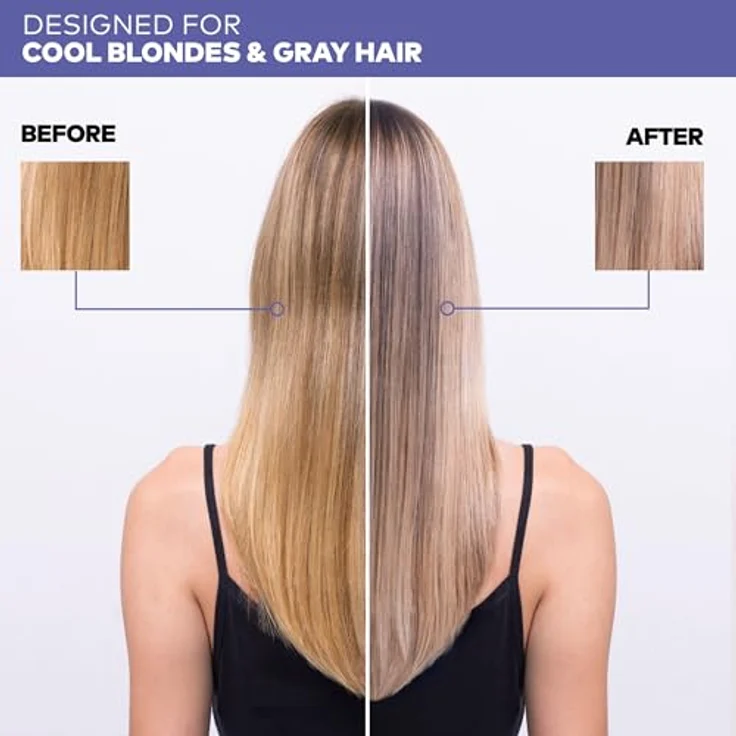AlfaParf Milano Gelb Silber Lila Leave-In Mousse, 160 ml, Haarschaum zur intensiven Feuchtigkeitspflege für glänzendes und regeneriertes Haar – Bild 3