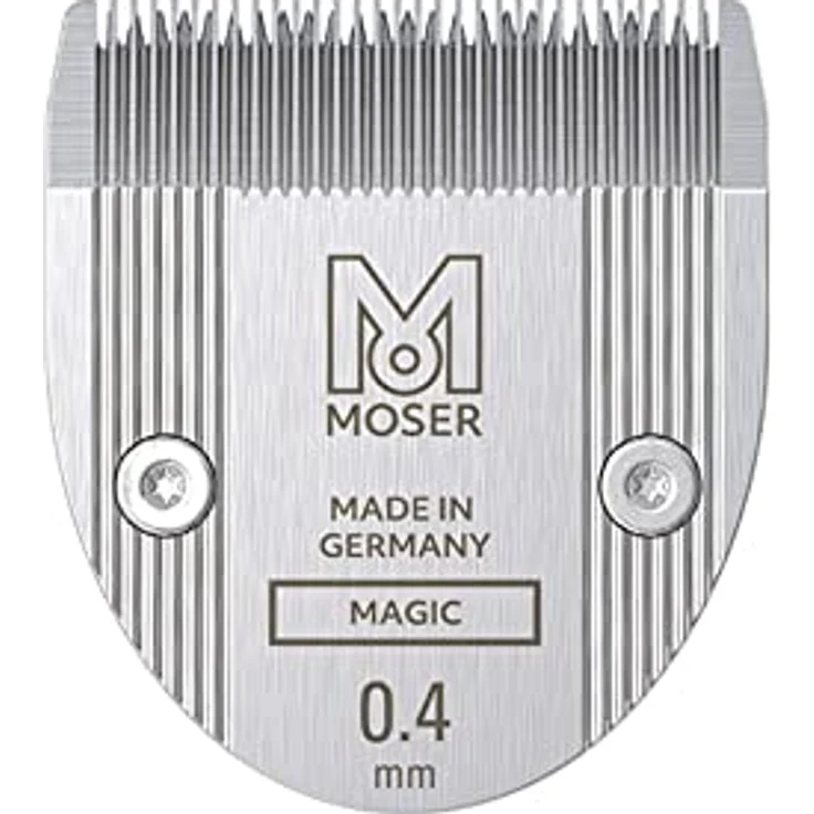 Moser Wechsel-Schneidsatz Star Blade für Moser Prima, präzisionsgeschliffen mit Schnittlänge 0,4 mm und 32 mm Breite – Bild 2