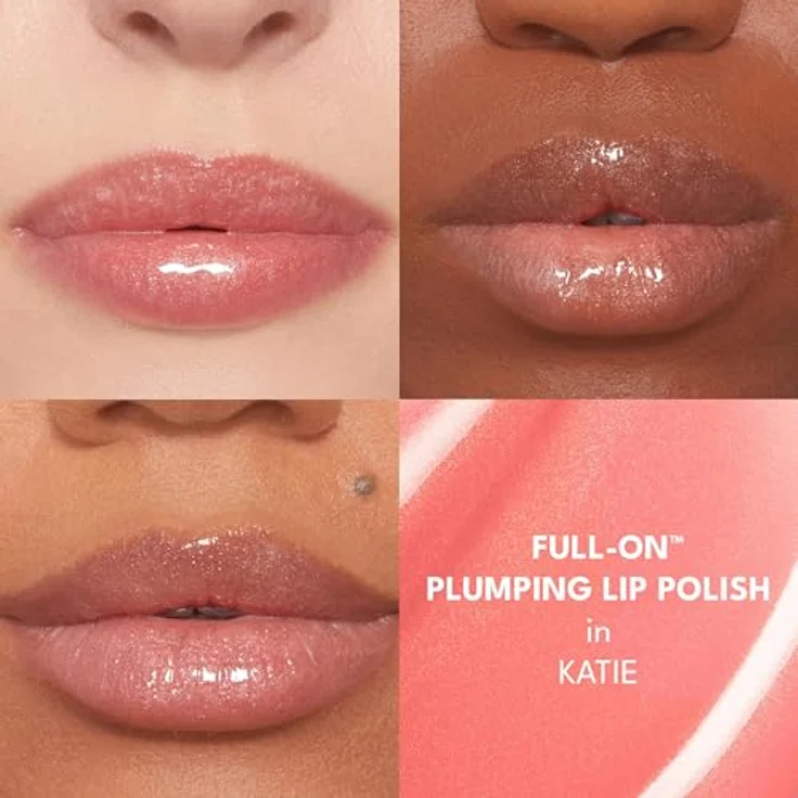 BUXOM Full-On Plumping Lip Polish, Lipgloss 4,45 ml in Katie - Volumensteigerndes, feuchtigkeitsspendendes Finish mit schimmerndem Glanz – Bild 3