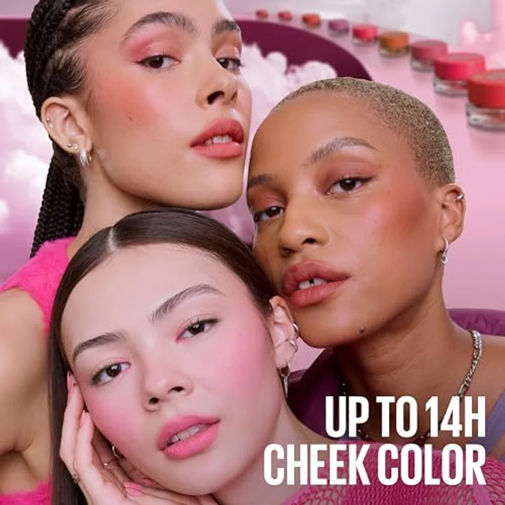 Maybelline Cloudtopia Rouge & Lippenmousse, 5 g, hochpigmentiert, matt, schweiß- und wischfest – Bild 5