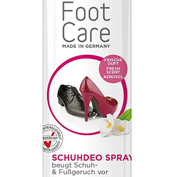 TITANIA Schuh Deospray, desinfizierend gegen Schuhgeruch und Schweißfüße, 200 ml – Bild 3