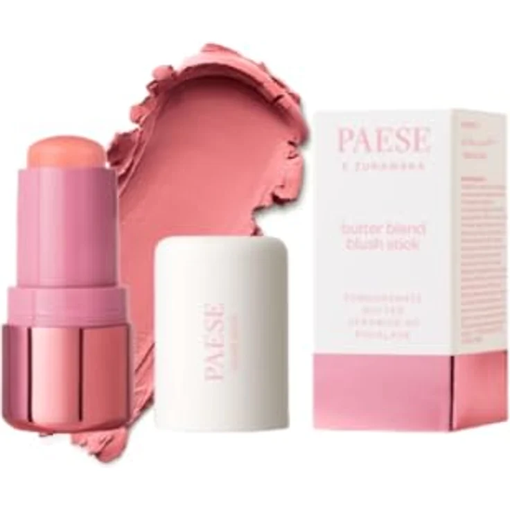 Paese Butter Blend Blush Stick, Rouge für Unterwegs, Farbton 03 Coral, 6 g – Bild 2