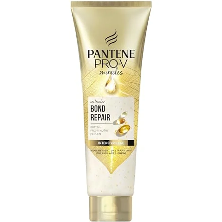 Pantene Pro-V Molecular Bond Repair Tiefenwirksame Haarpflege mit Biotin 150ml, Konzentrierte Pro-V Formel für Extrem Trockenes Haar, Sorgt für Sichtbar Gesünderes, Gestärktes und Regeneriertes Haar – Bild 1