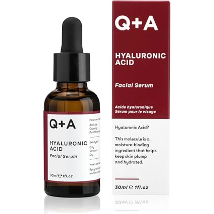 Q+A Hyaluronic Acid Feuchtigkeitsspendendes Serum mit Hyaluronsäure 30 ml – Bild 2