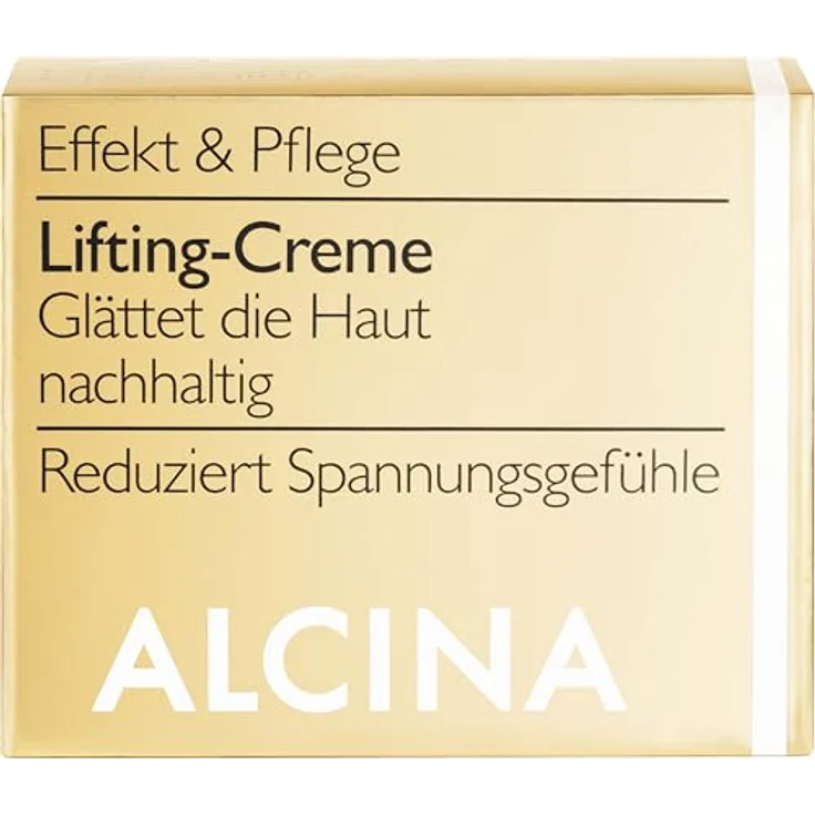 ALCINA Effekt & Pflege Lifting-Creme Nachtcreme, reichhaltige Gesichtscreme mit Macadamiaöl und Hyaluronsäure, 50 ml Unisex – Bild 3