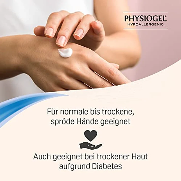 PHYSIOGEL Daily Moisture Therapy Handwaschlotion 400 ml – Flüssigseife für die milde Reinigung trockener Hände – regenerierende, pH-neutrale Seife – Bild 5