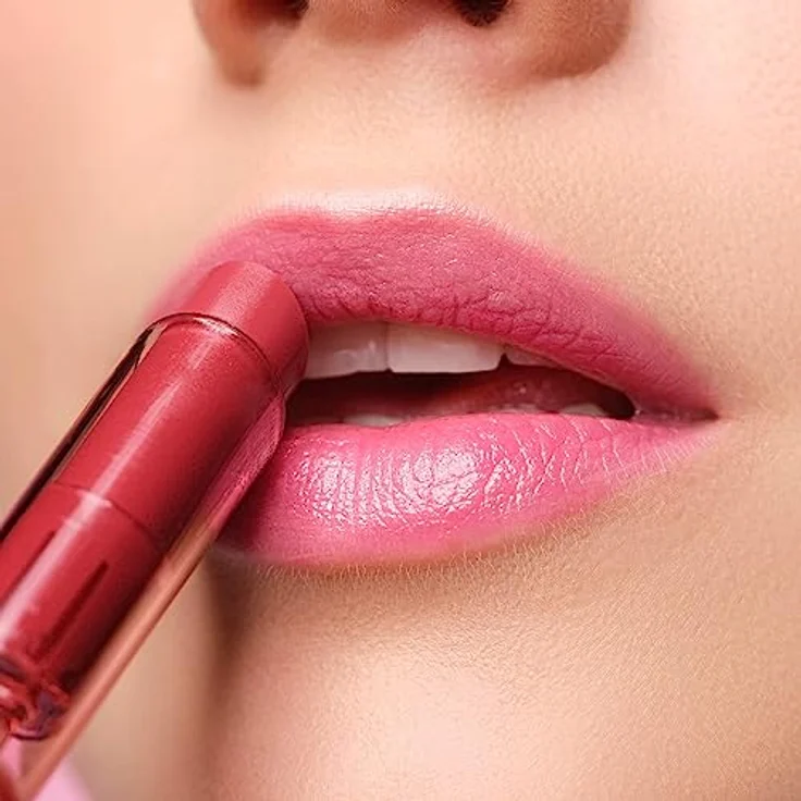 ARTDECO Color Booster Lip Balm, Getönter Lippenbooster für vollere Lippen mit selbstfärbenden Pigmenten, 3 g - Zartes Rosé bis strahlendes Pink, silikonfrei und mit Aprikosenkernöl. – Bild 4
