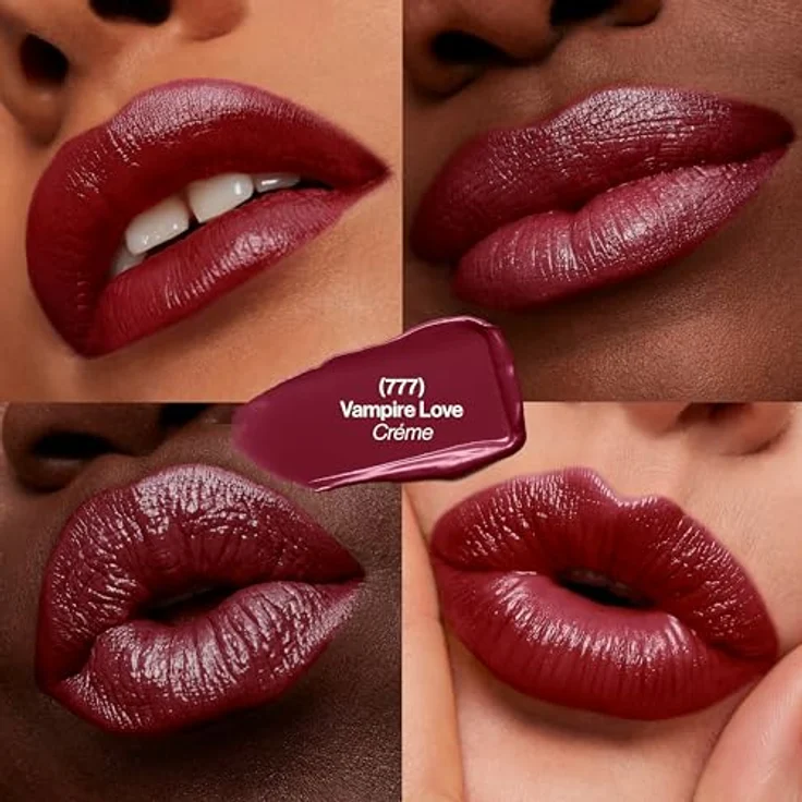 Revlon Super Lustrous Lipstick 4,2 g – 777 Vampire Love, cremige Textur mit Vitaminen und Feuchtigkeitsspender – Bild 2