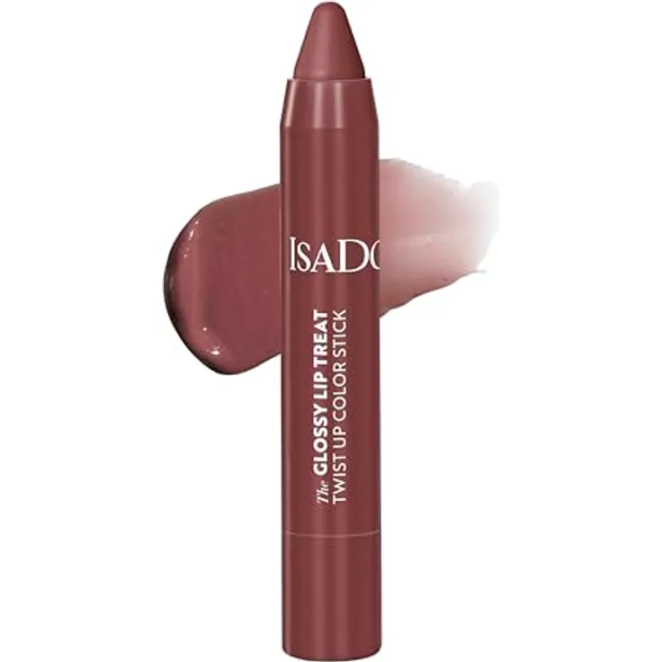 Isadora The Glossy Lip Treat Twist Up Color Stick (Raisin 21, 3,3 g) - Lippenstift mit Squalan für geschmeidige Lippen - Preisvergleich