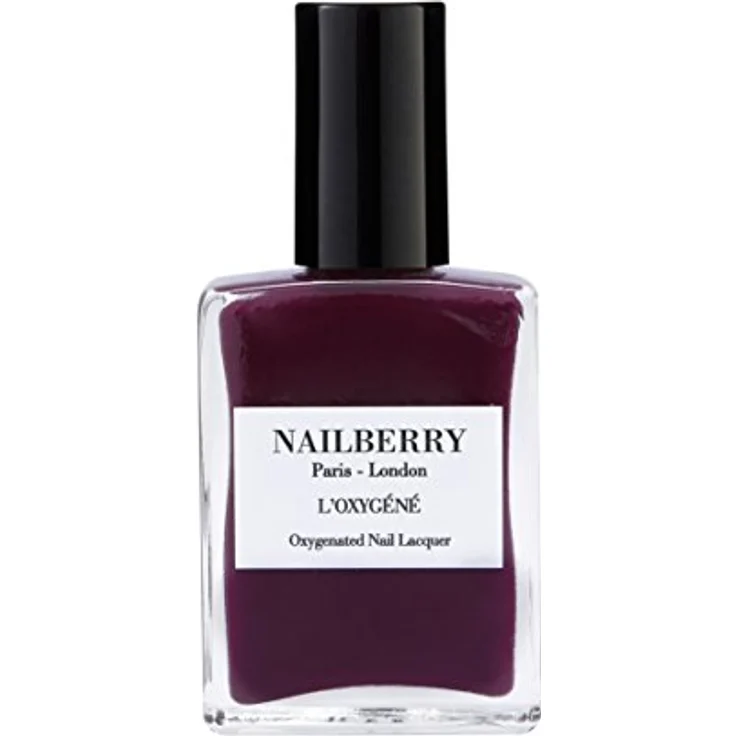 Nailberry Oxygenated Nail Lacquer, hochpigmentierter Nagellack für Damen, 15 ml, schnelltrocknend und langanhaltend, vegan und atmungsaktiv – Bild 1