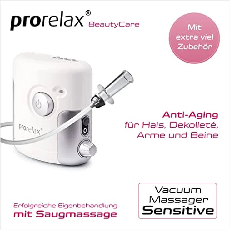prorelax Vakuum-Massager 85637 SENSITIVE – Bild 3
