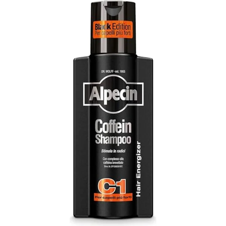 Alpecin Coffein Shampoo C1 Black Edition Haarshampoo 250 ml – Bild 2