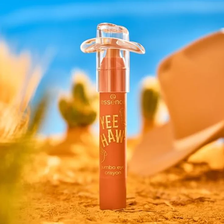 essence YEE HAW! Creme-Eyeliner und Lidschatten, 2.8 g, Farbton 01 Big Dreams In Big Boots, intensiv pigmentiert, vegan, mit Glitzereffekt – Bild 5