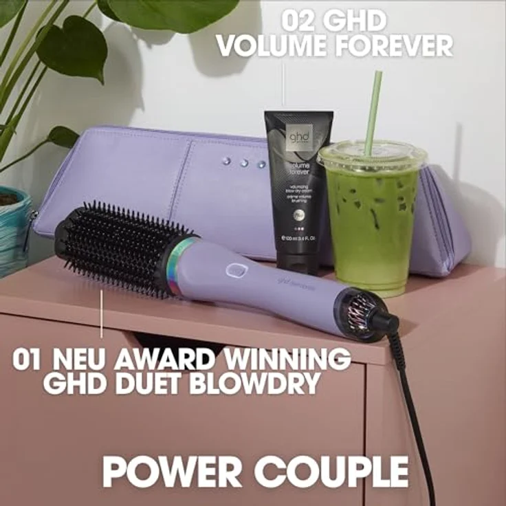 ghd Duet Blowdry Futurescape, Warmluftbürste 2-in-1 Föhn und Stylingbürste mit gleichmäßiger Wärmeverteilung und ergonomischem Design – Bild 6
