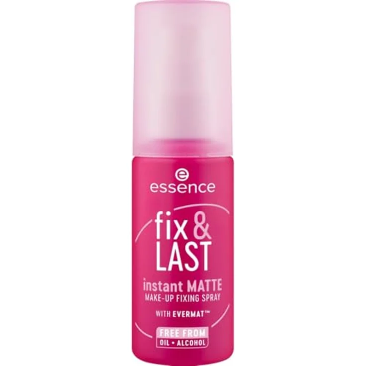 essence fix & LAST instant MATTE Fixing Spray, langanhaltendes Make-up mit verbessertem Sprühkopf, mattes Finish – Bild 2