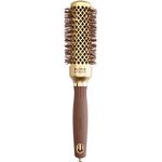 Olivia Garden - Expert Blowout Shine Gold & Brown Hairbrush - 35