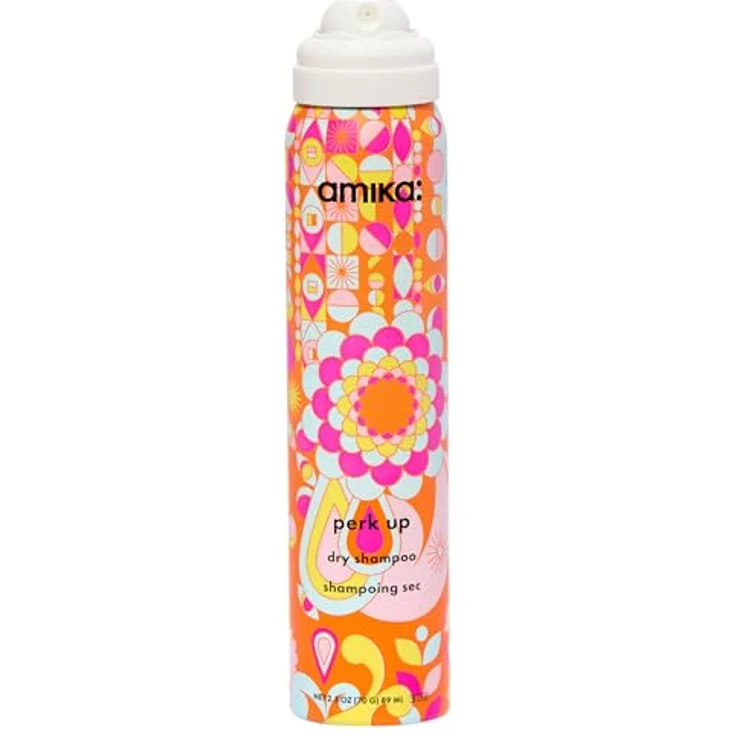 Amika Trockenshampoo Perk Up, talkfreies Trockenshampoo zur Ölabsorption und Geruchreduzierung, 67 ml – Bild 1