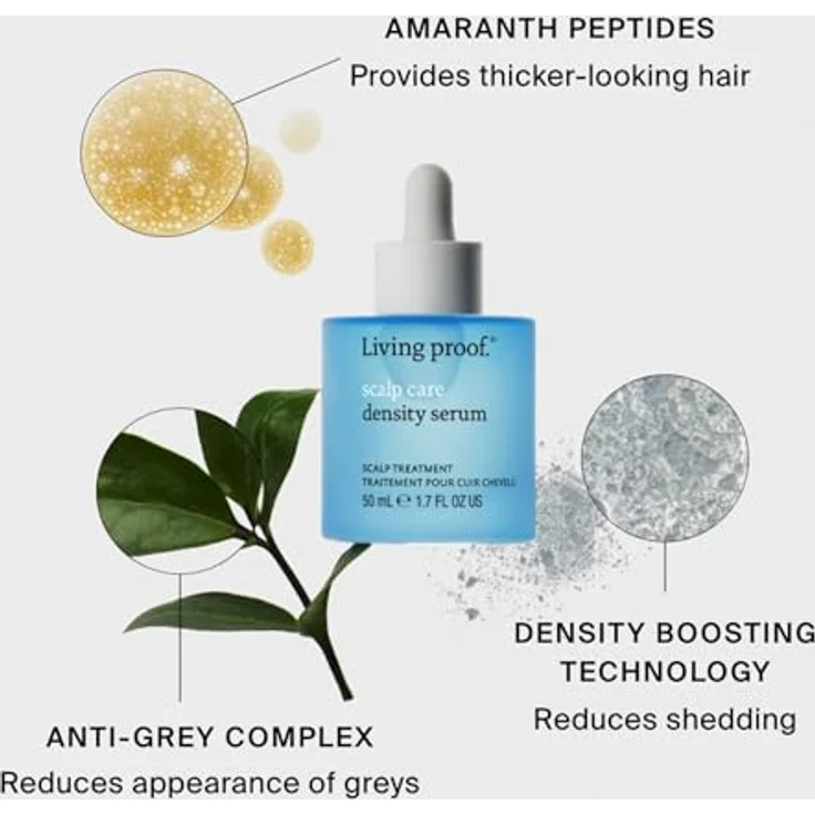 Living Proof Scalp Care Density Serum (50ml) – Serum für gesunde Kopfhaut & Haardichte – Gegen Haarausfall & graues Haar – Schnell einziehend & nicht ausspülbar – Bild 4