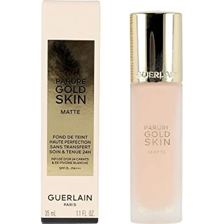 GUERLAIN Parure Gold Skin Matte Foundation Nr.1C Cool/Rosé, 35 ml