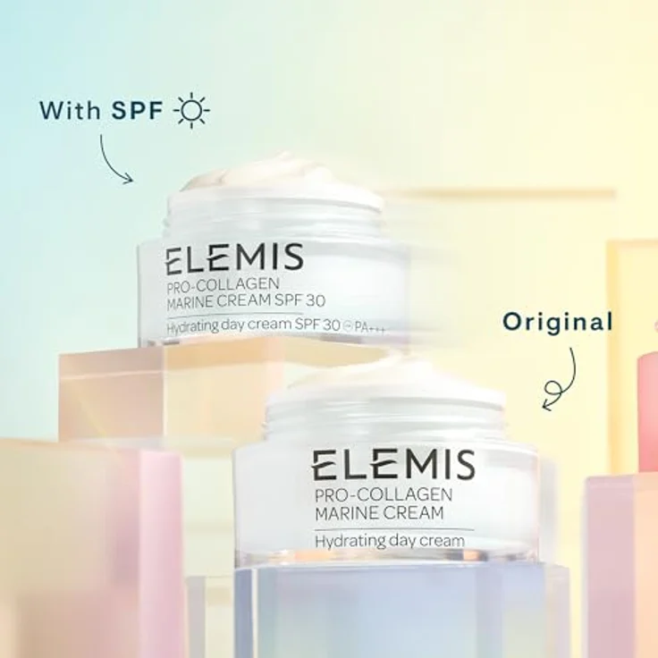 Elemis Gesichtspflege Pro-CollAgen Marine Cream SPF 30 50 ml, mit Kollagen für eine glatte Haut – Bild 6