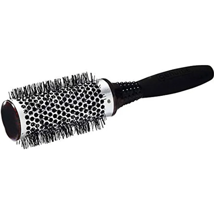 genuine haircare VOLUME STYLER XL – Rundbürste für ab 20 cm Haar, ultraleicht mit Ceramic Thermo-Hülse, antistatisch, für Volumen-Styling, in Schwarz