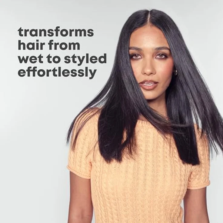 Revamp Professional Stylers Deepform Straight & Style, Heißluft Stylingbürste für flaches und paddelartiges Haarstyling, kabelgebunden, mittellange Borsten, Damen – Bild 2