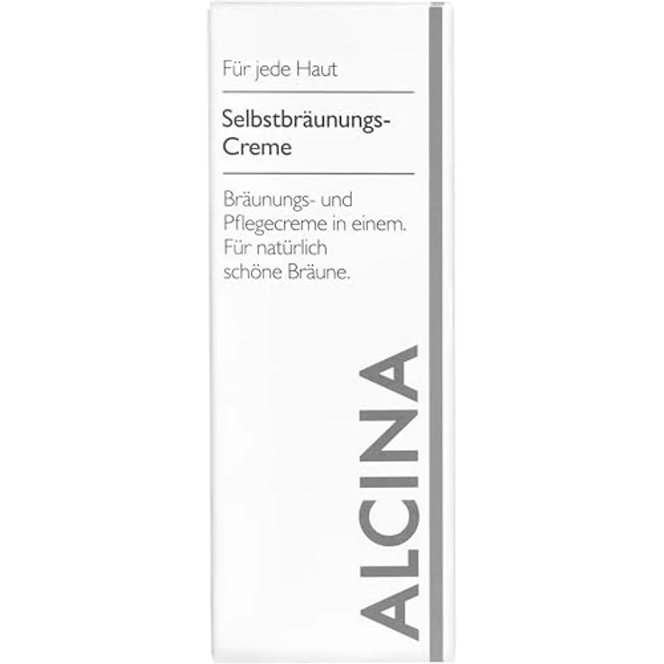 ALCINA Selbstbräunungs Creme für jede Haut, 50 ml - gleichmäßige, natürliche Tönung ohne Sonneneinstrahlung – Bild 2