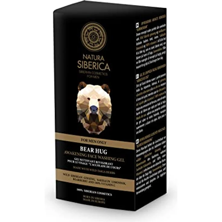 Natura Siberica Bear Hug Awakening Waschgel für Männer, 150 ml, belebendes Duschgel mit reinigender Wirkung – Bild 2