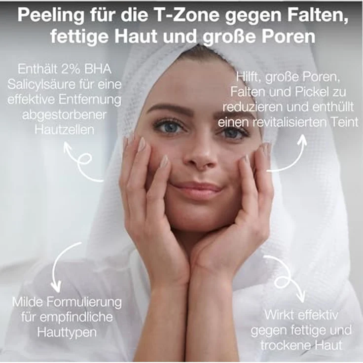 Australian Bodycare 2% BHA Liquid Peeling (150 ml) mit Teebaumöl – T Zone Gesicht Exfoliant mit Salicylsäure gegen Mitesser, Pickel & Unreine Haut - Poren Verkleinern – Mischhaut & Akne – Bild 2