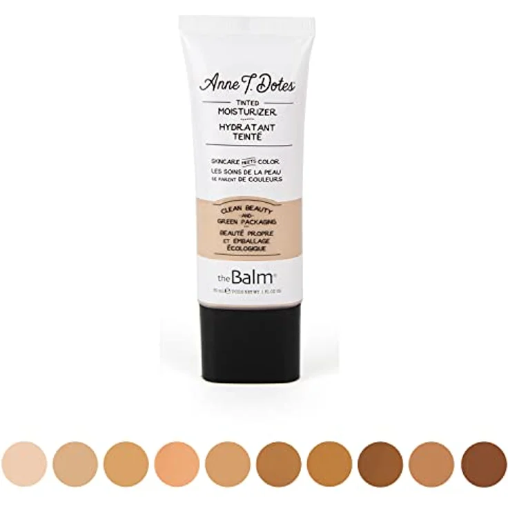 The Balm Anne T. Dotes, Getönte Feuchtigkeitscreme mit sofortigem Teint-Glow und Feuchtigkeit, 30 ml – Bild 8