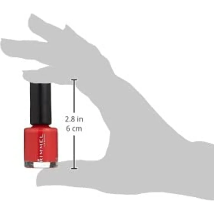 Rimmel London 60 Seconds Super Shine by Rita Ora Nail Polish, 300 Glaston-Berry, 8 ml – Bild 4