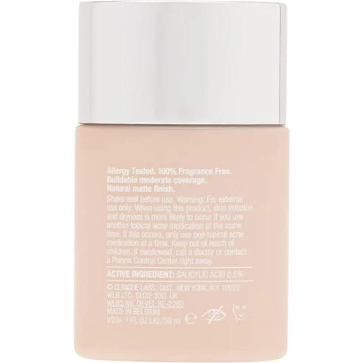 Clinique Anti-Blemish Solutions Liquid Makeup - CN 10 Alabaster (30 ml) Foundation – Bild 5