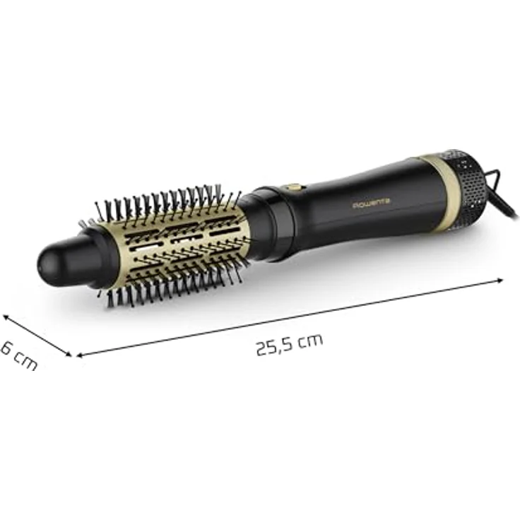 Rowenta Express Style CF6330F0, Warmluftbürste mit 800 Watt Leistung, 3 Betriebsstufen und Aufsatz für Wellen und glättende Bürste – Bild 11